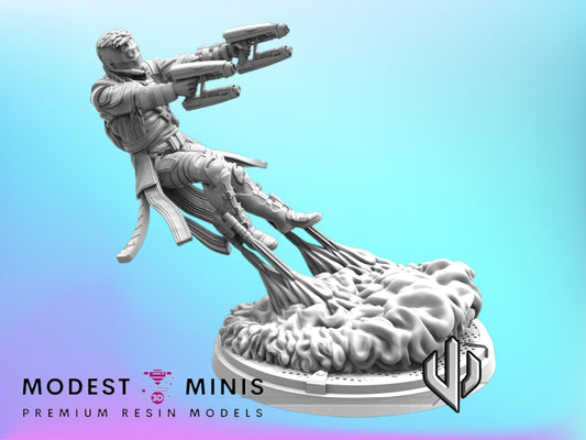 Starboy A Star-Lord - 40mm  Miniature | Crisis Protocol Proxy | Trident