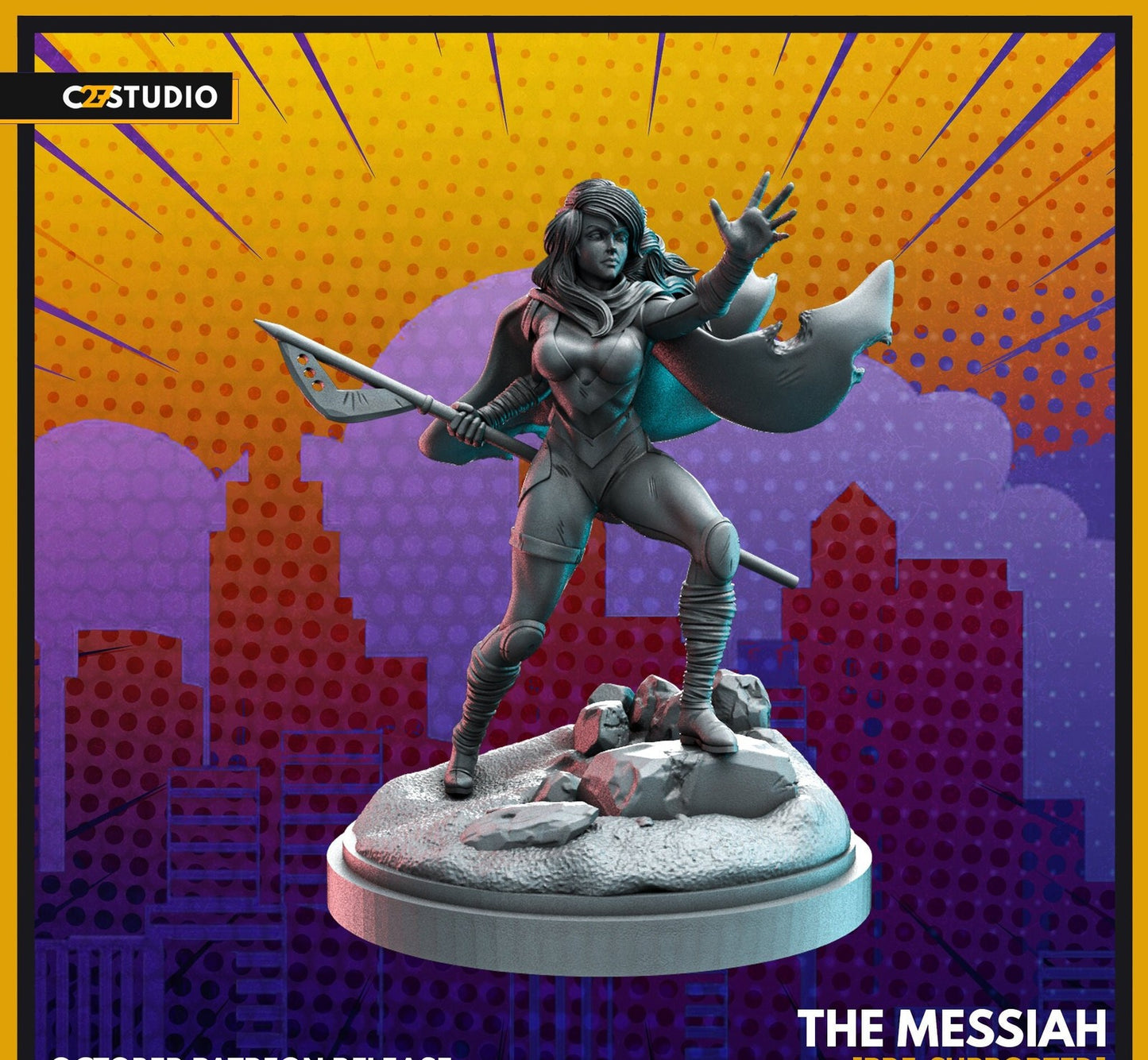 The Messiah - 32mm - 40mm Mini | Crisis Protocol Proxy | C27