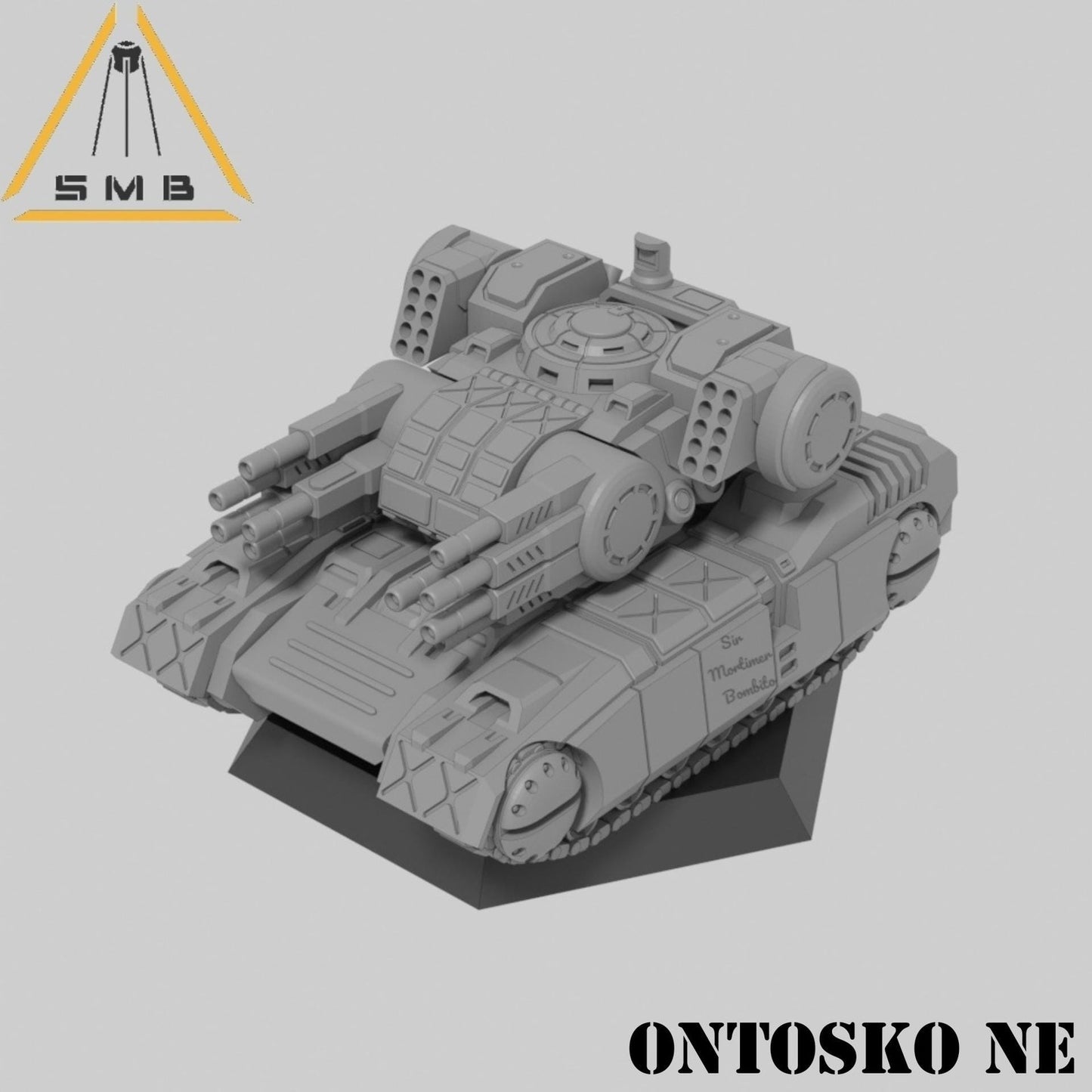 Ontosko NE Tank | 1:265 | 285 | 6mm Battletech Scale | Sir Mortimer