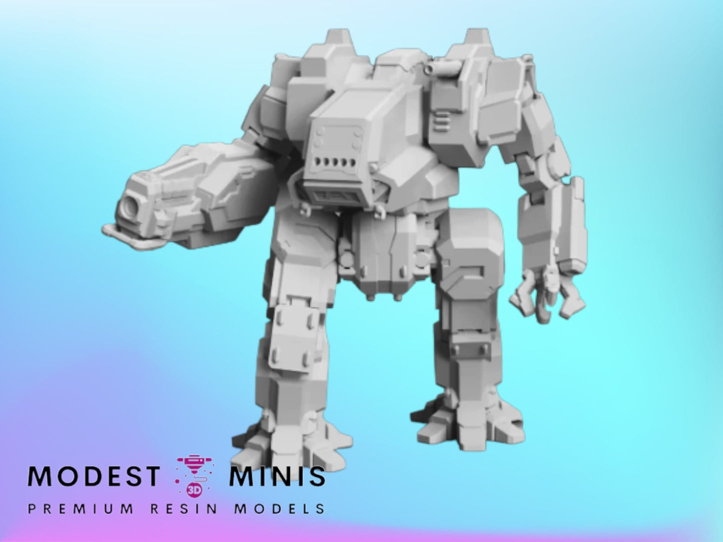 Dragon DRG-Flame Heavy | 1:265 | 6mm Battletech Scale | Mecha | Sir Mortimer