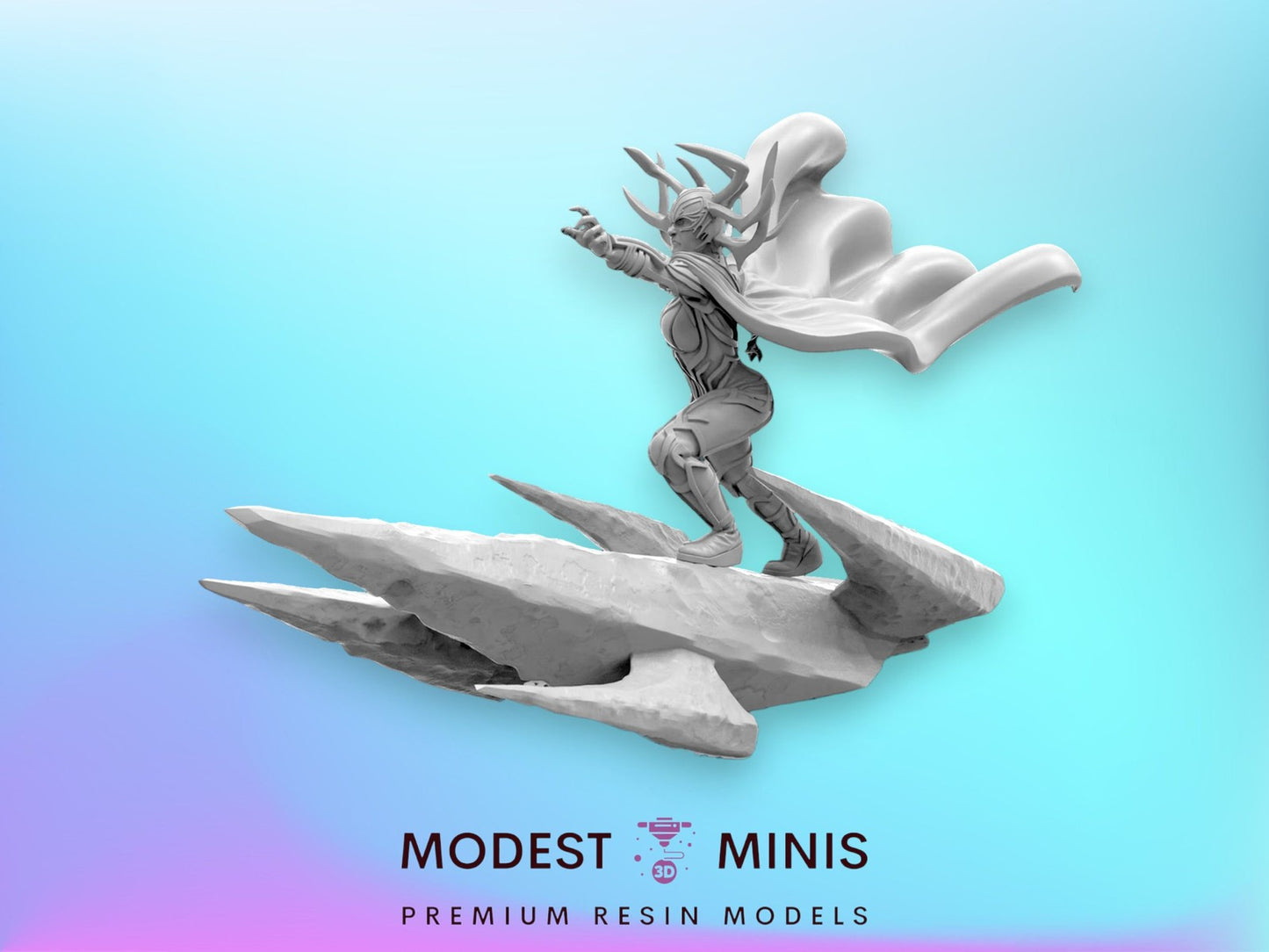 Hellya - 40mm  Miniature | Crisis Protocol Proxy | Trident