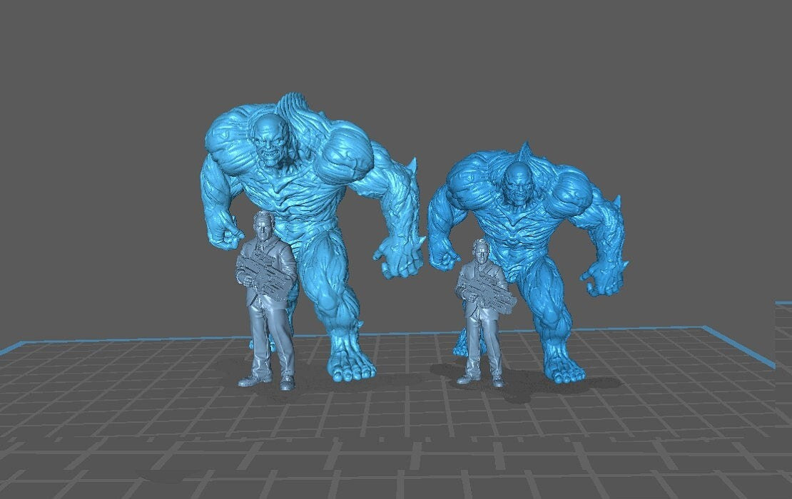 Abom - Abomination 40mm  Miniature | Crisis Protocol Proxy | Trident