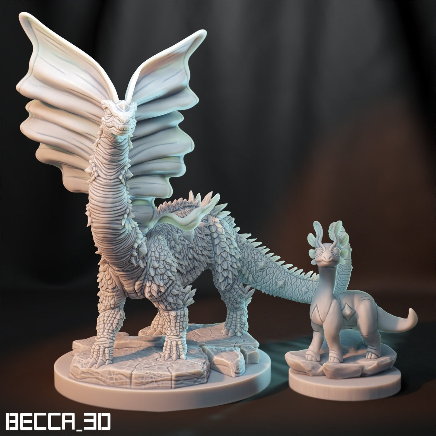 Aurora - Resin Kaiju Minis | Dungeons and Dragons Mini | Sci Fi | Fantasy Resin