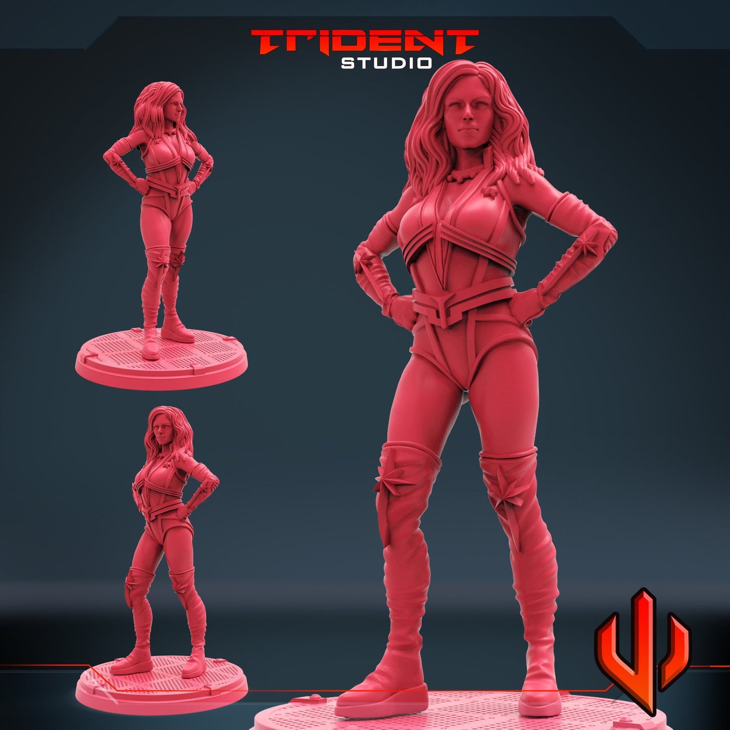 The Boys New Girl - 40mm  Miniature | Crisis Protocol Proxy | Trident