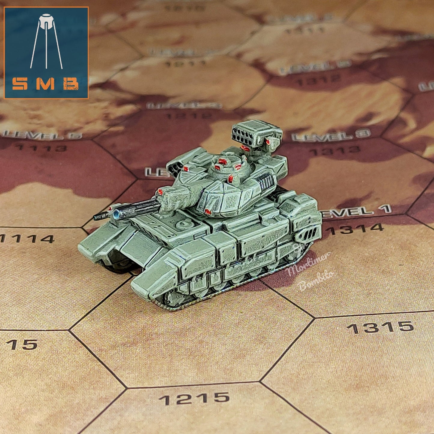Mantikora Heavy Tank  | 1:265 | 6mm Battletech  Scale | Mecha | Sir Mortimer