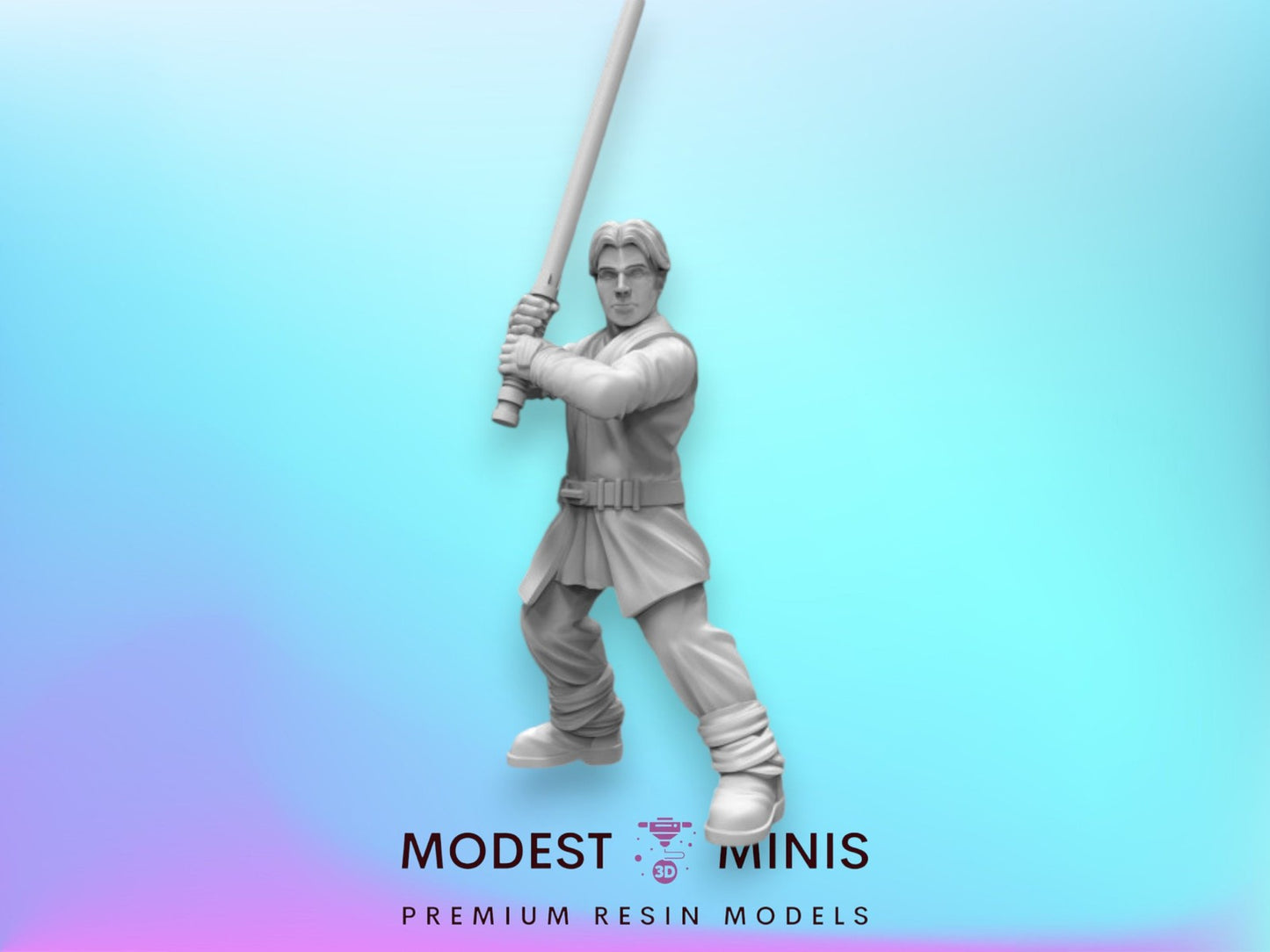 Ancient Disciple - 28mm - 40mm Scale  Black Remnant Star Wars Legion Mini