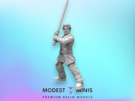 Ancient Disciple - 28mm - 40mm Scale  Black Remnant Star Wars Legion Mini