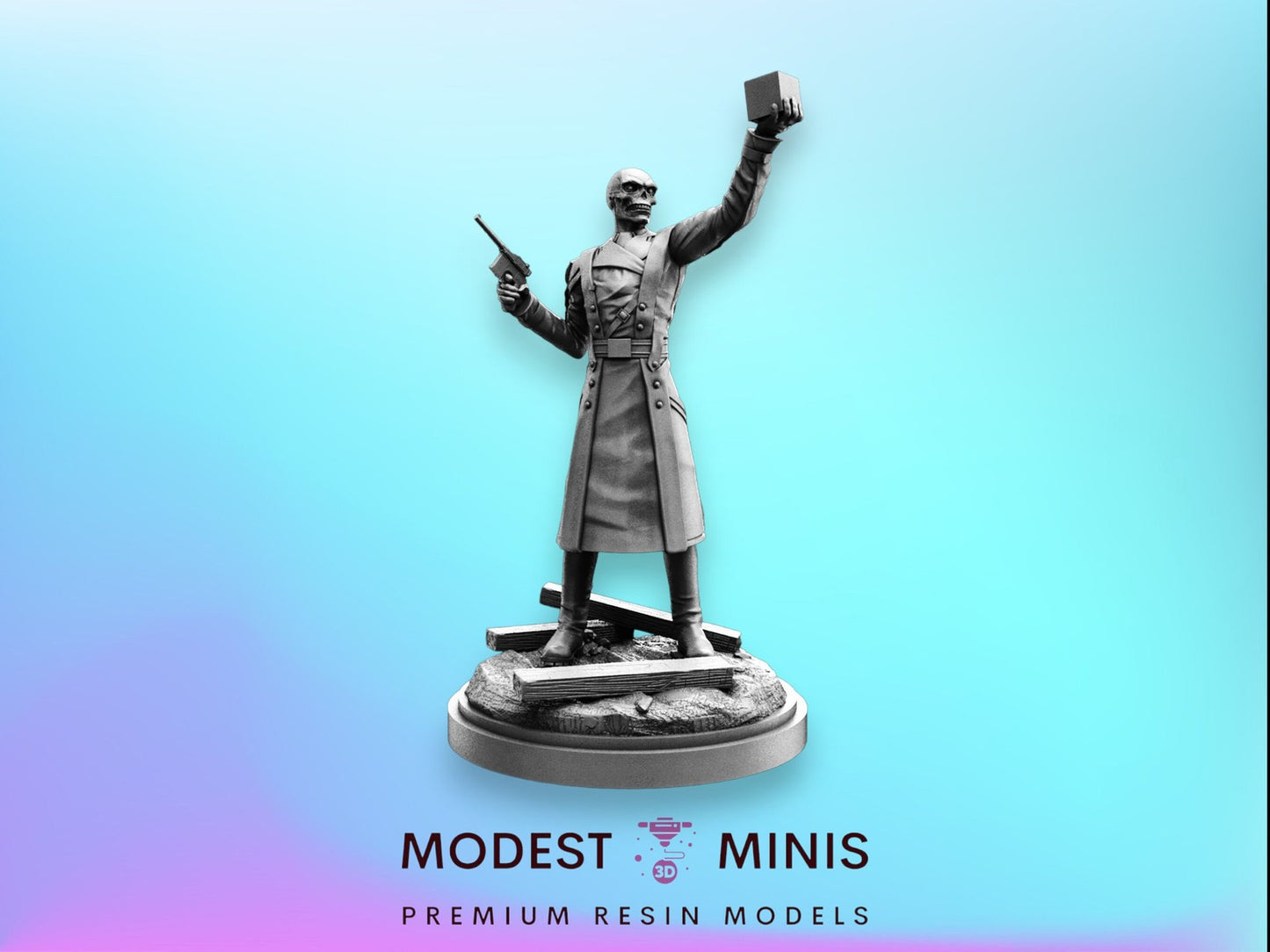 Crimson Cranium - 32mm - 40mm Mini | Crisis Protocol Proxy | C27