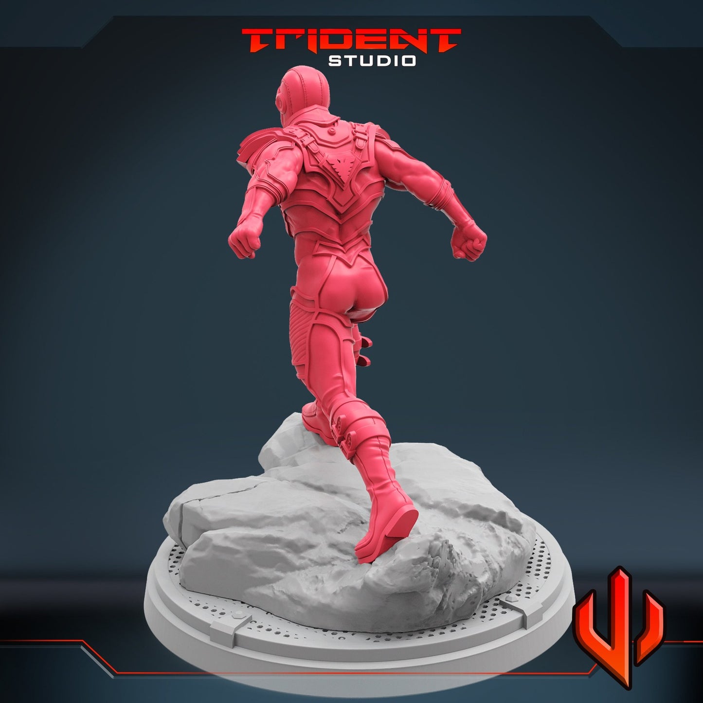 Phoenix Boyscout - Cyclops 40mm  Miniature | Crisis Protocol Proxy | Trident