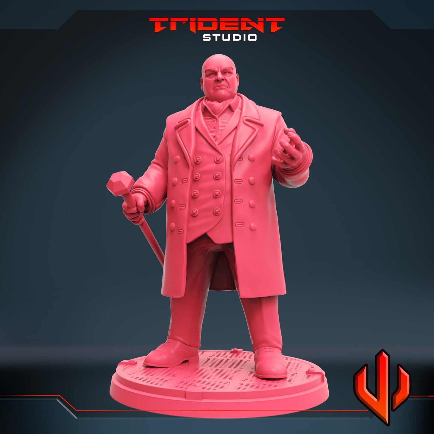 Big Boss A - Kingpin 40mm  Miniature | Crisis Protocol Proxy | Trident