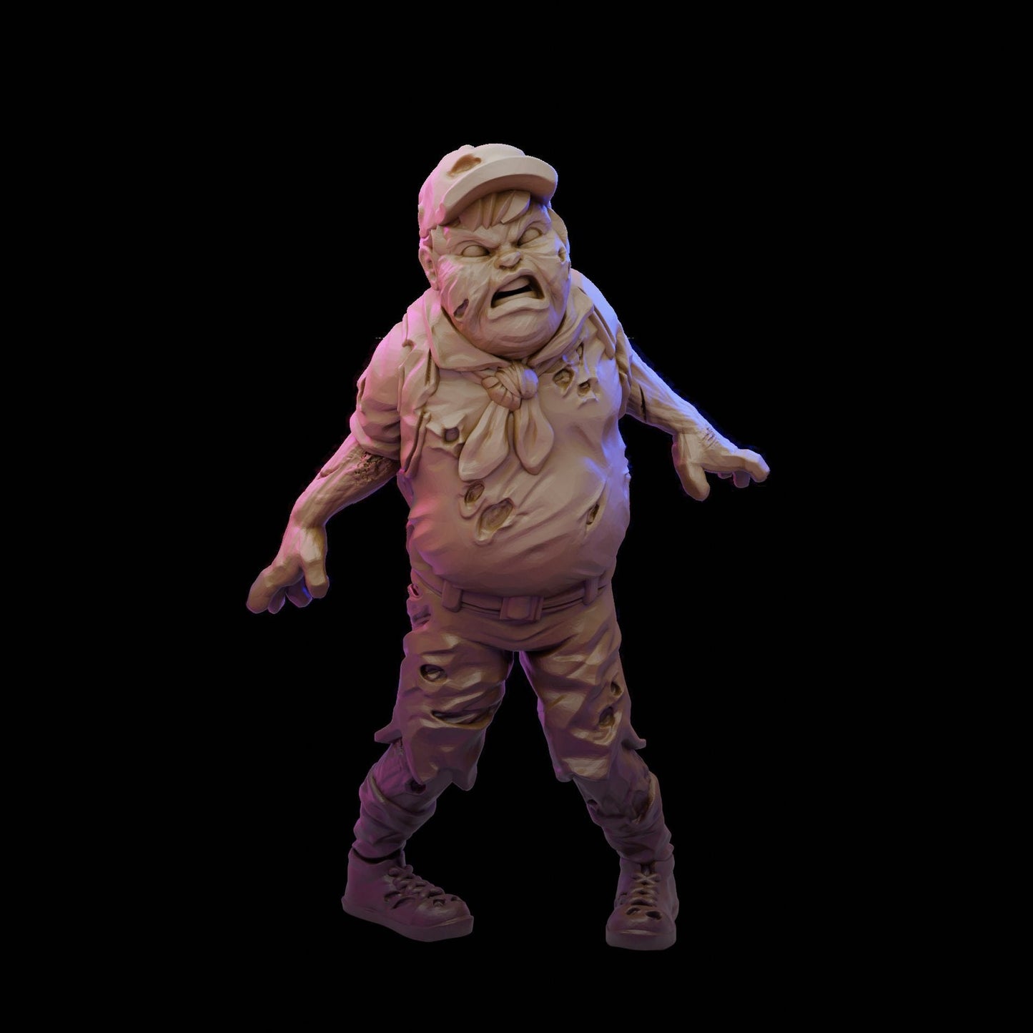 3pc Zombie Kids 4-6 | 28mm - 100mm Scale Resin Mini | Zombicide | Vaultz