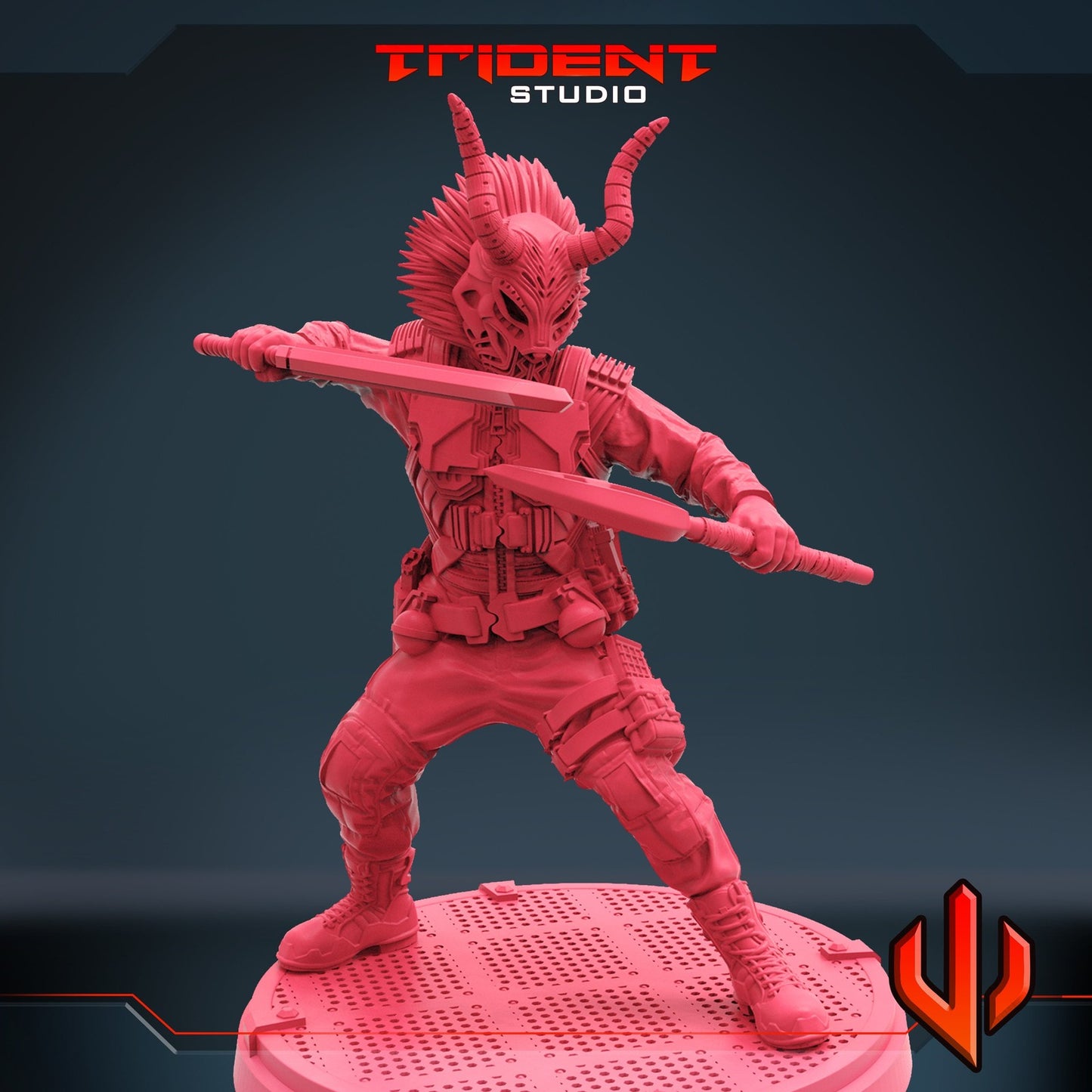 Anti Panther B - 40mm  Miniature | Crisis Protocol Proxy | Trident