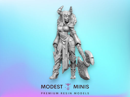 Soraya - 32mm Scale DnD Miniature | Dungeons and Dragons | JRPG Mini - RN Estudio