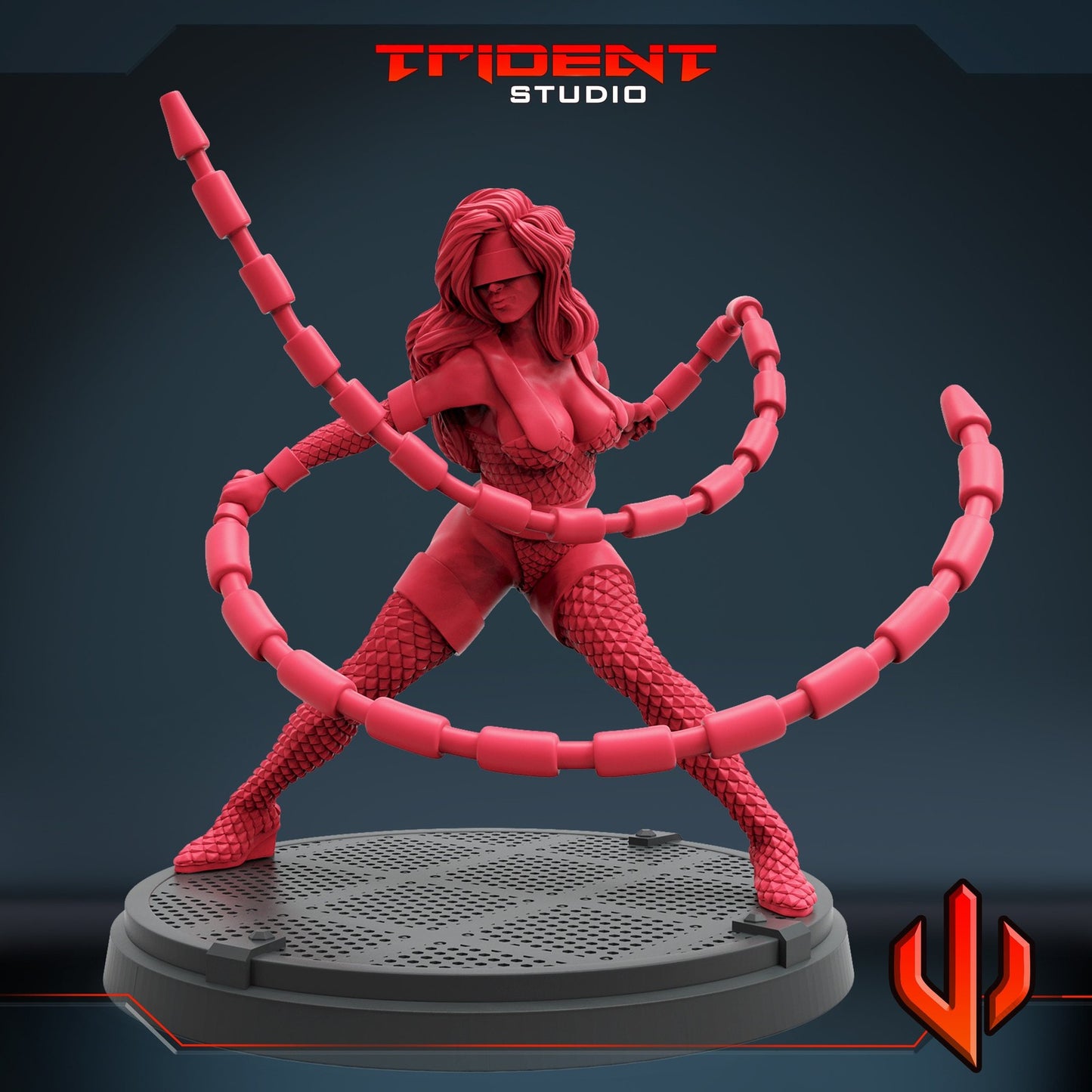 Coachwip Serpent Society - 40mm  Miniature | Crisis Protocol Proxy | Trident