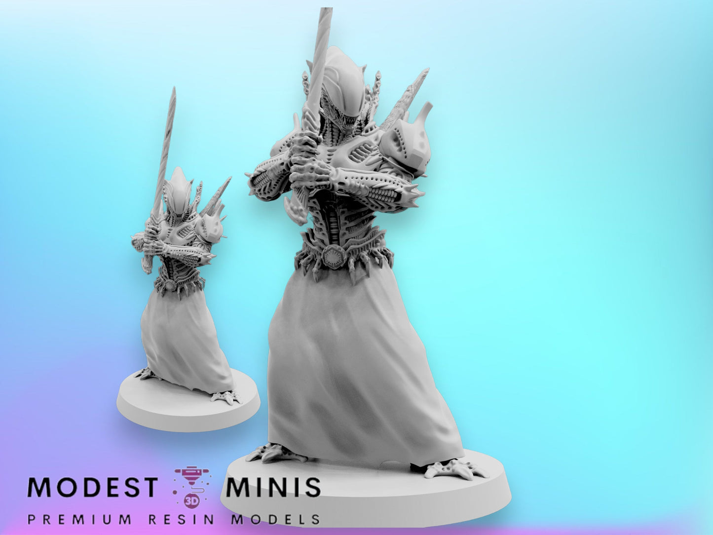 XenoSith - 32mm Scale Alien Miniature | RPG | Sci fi | Cyberpunk | Role Playing | DnD | Papsikel