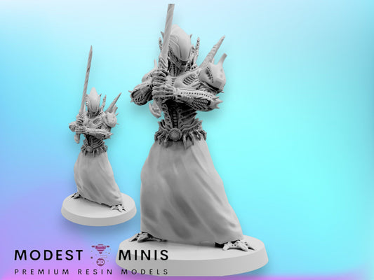 XenoSith - 32mm Scale Alien Miniature | RPG | Sci fi | Cyberpunk | Role Playing | DnD | Papsikel