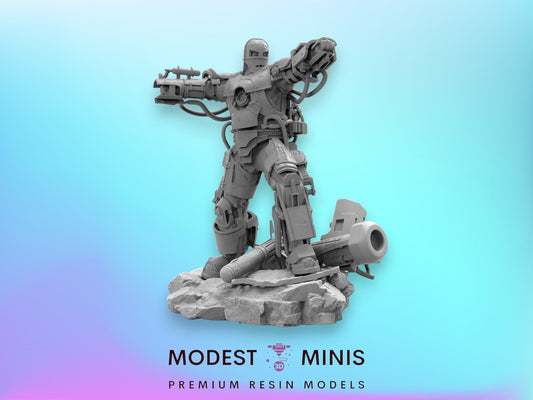 Metalman Mk1 - Iron Man 40mm  Miniature | Crisis Protocol Proxy | Trident