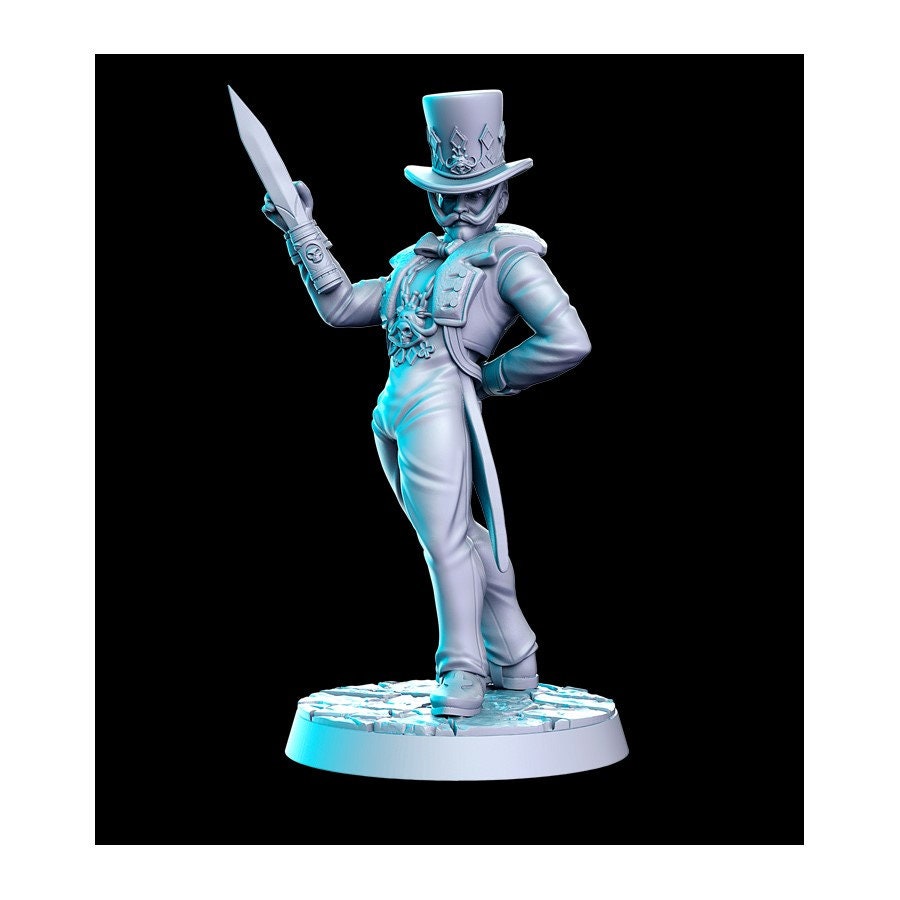 Dom Perignon - 32mm Scale DnD Miniature | Dungeons and Dragons | JRPG Mini - RN Estudio