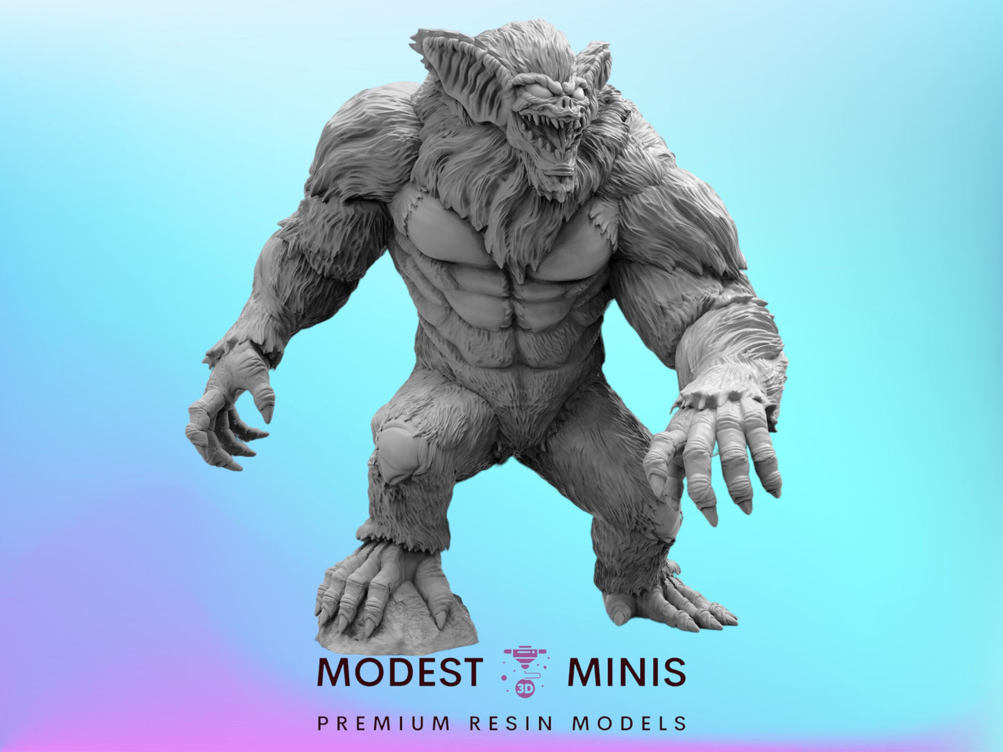 Papsinoid Batmotith B - Resin Cyberpunk Miniature  | Papsikels