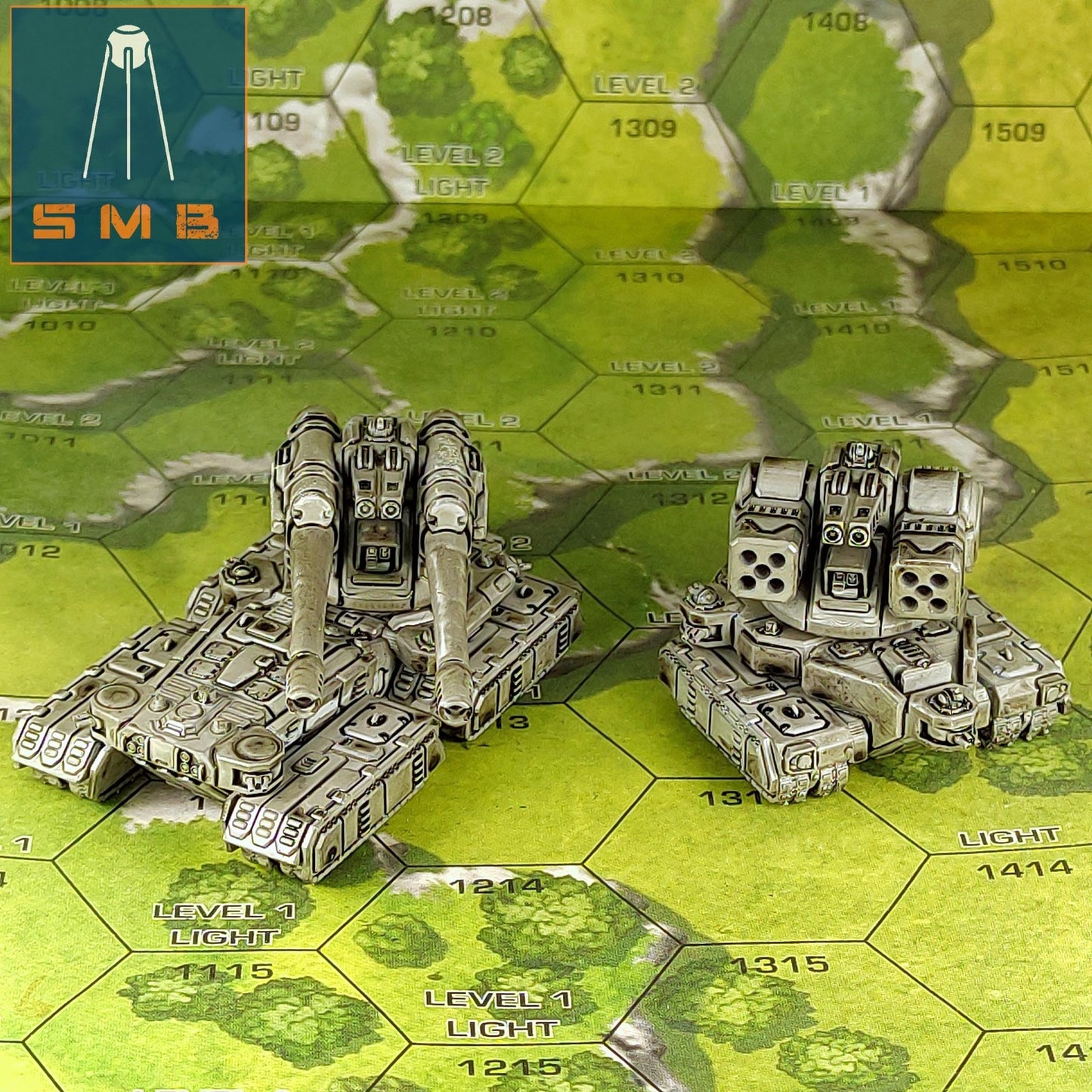 Daster Super Heavy Tank | 1:265 | 285 | 6mm Battletech Scale |