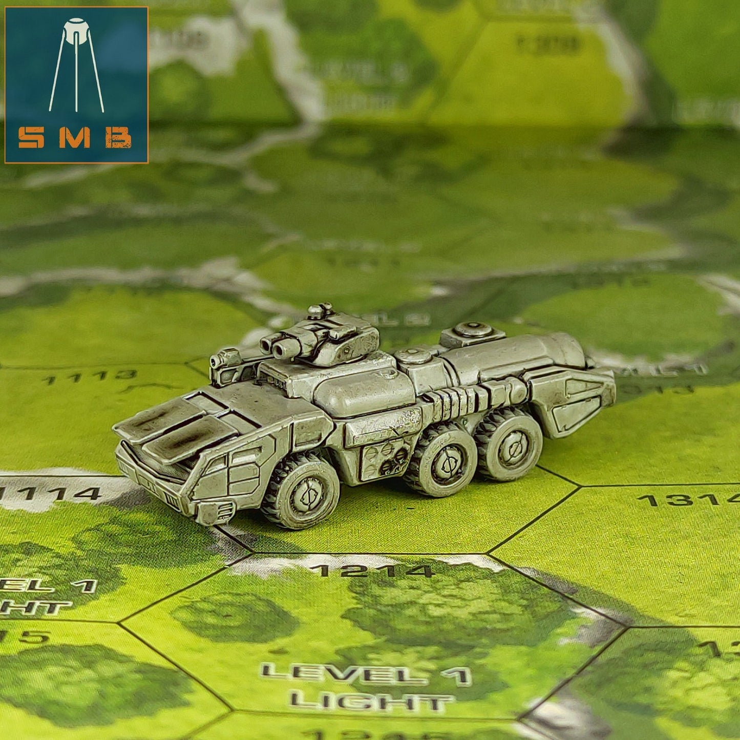 Truck with Coolant | 1:265 | 285 | 6mm Battletech Scale |