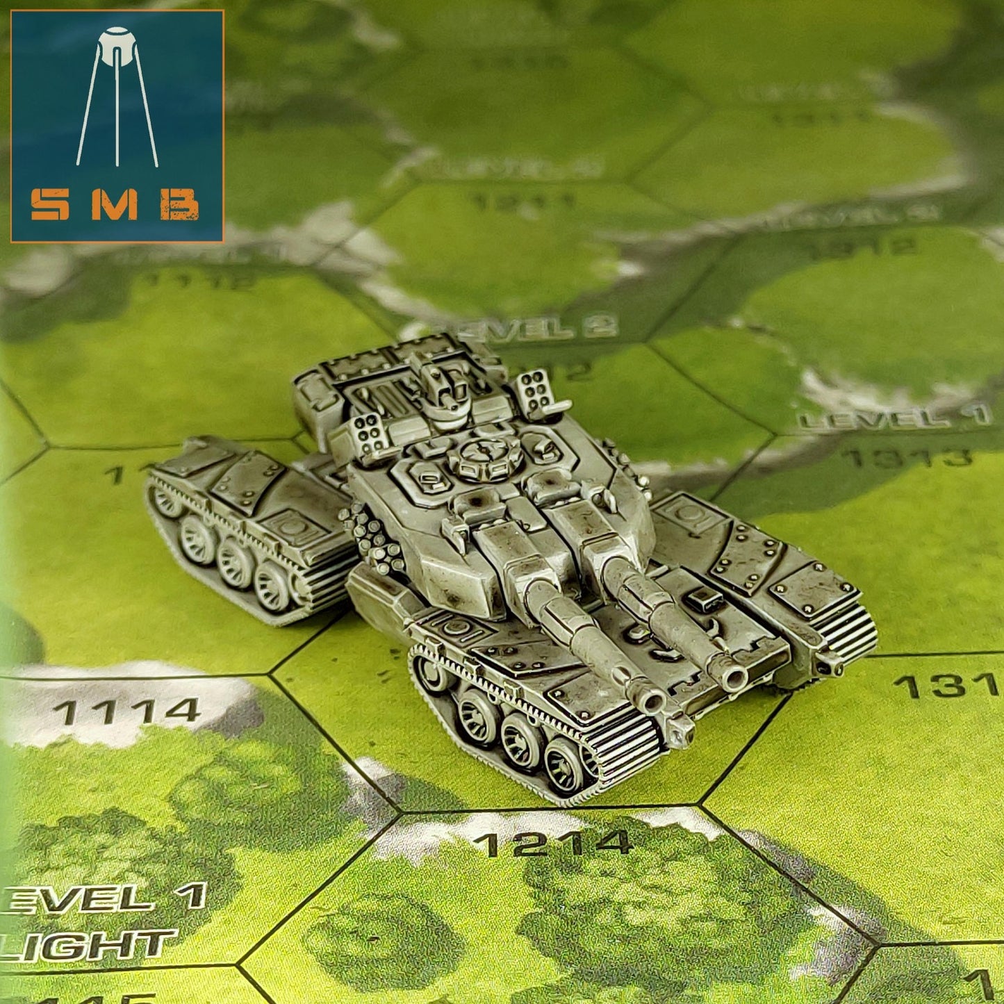 Mamontenok Heavy Tank | 1:265 | 285 | 6mm Battletech Scale |