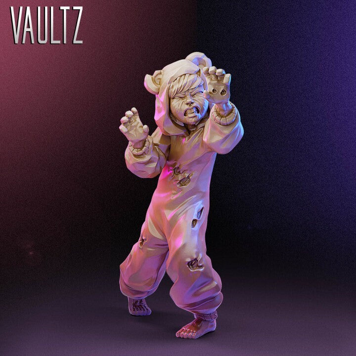 Zombie Girl PJs Kids Survivors | 28mm 32mm | Zombicide | Vaultz