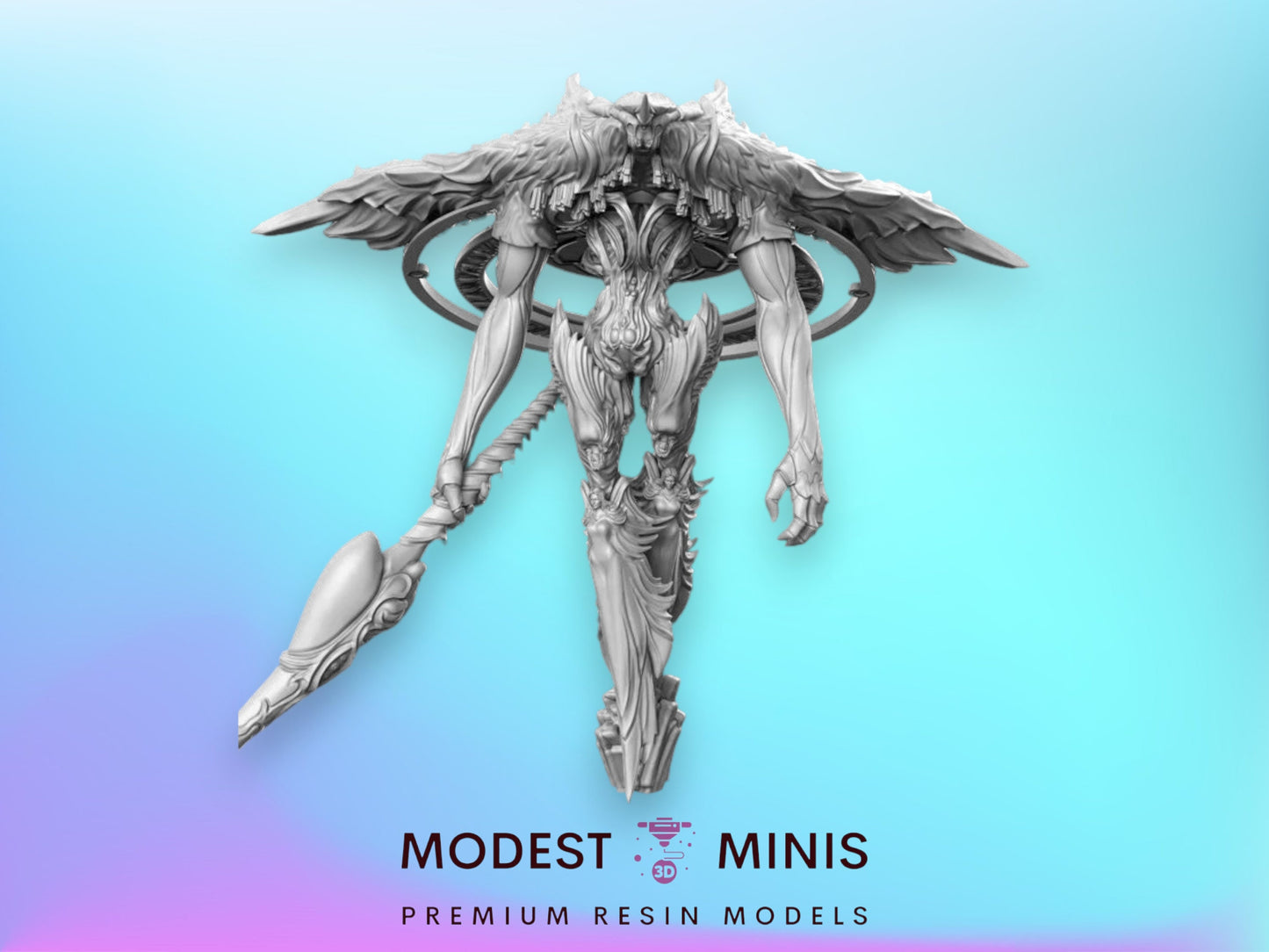 Eden Prime 100mm Tall - 32mm Scale DnD Miniature | Dungeons and Dragons | JRPG Mini - RN Estudio