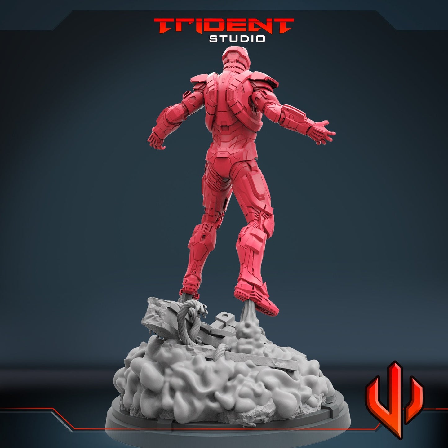 Mk17 - 40mm  Miniature | Crisis Protocol Proxy | Trident