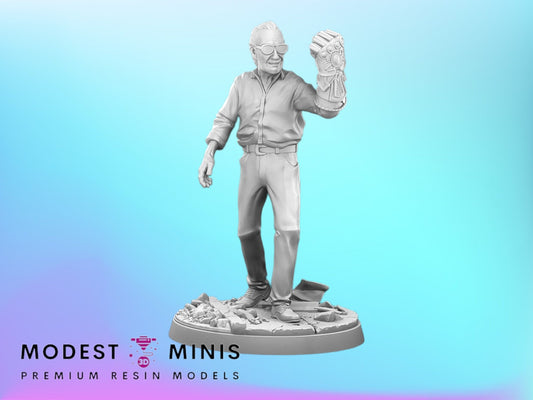 Survivor Stan the Man | 28mm - 100mm Scale Resin Mini | Marvel Zombicide | Vaultz