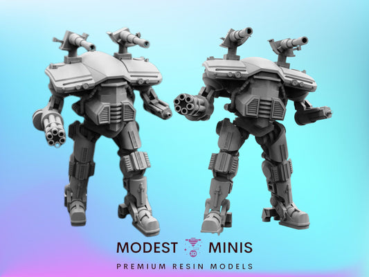 P11 Marawder Mechs - 32mm Scale Alien Miniature | RPG | Sci fi | Law Upholders | Role Playing | DnD | Papsikel