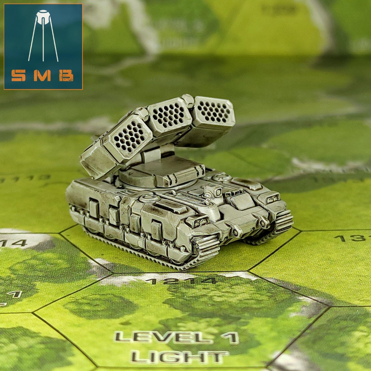 Nesun Easy LRM Tank | 1:265 | 285 | 6mm Battletech Scale |