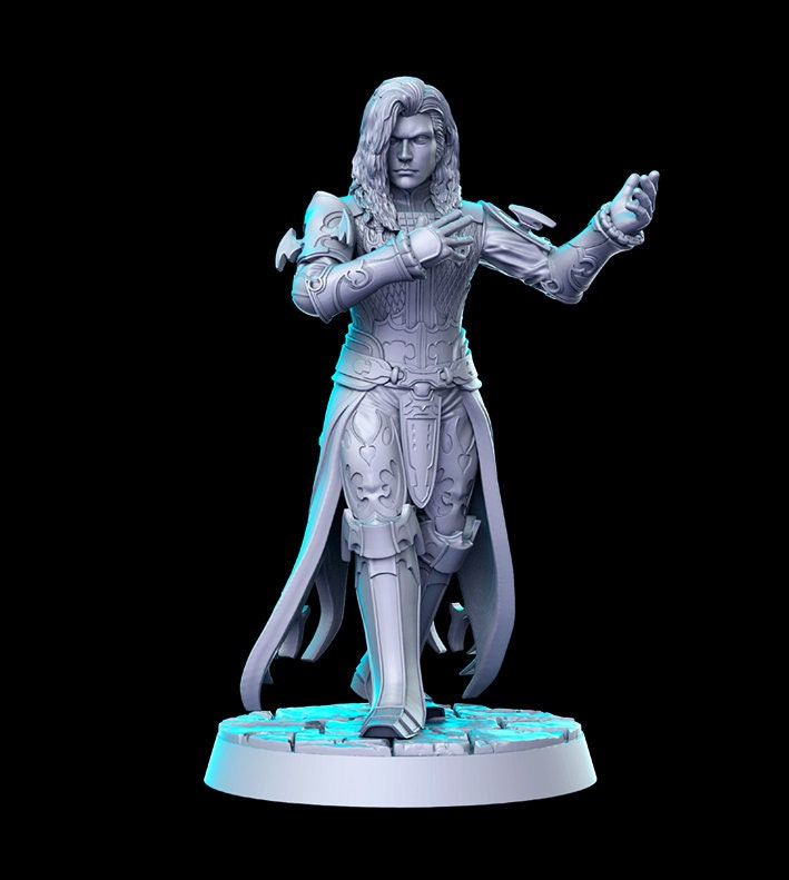 Last Fantasy Vayne - 28mm 32mm Scale DnD Miniature | Dungeons and Dragons | RN Estudio