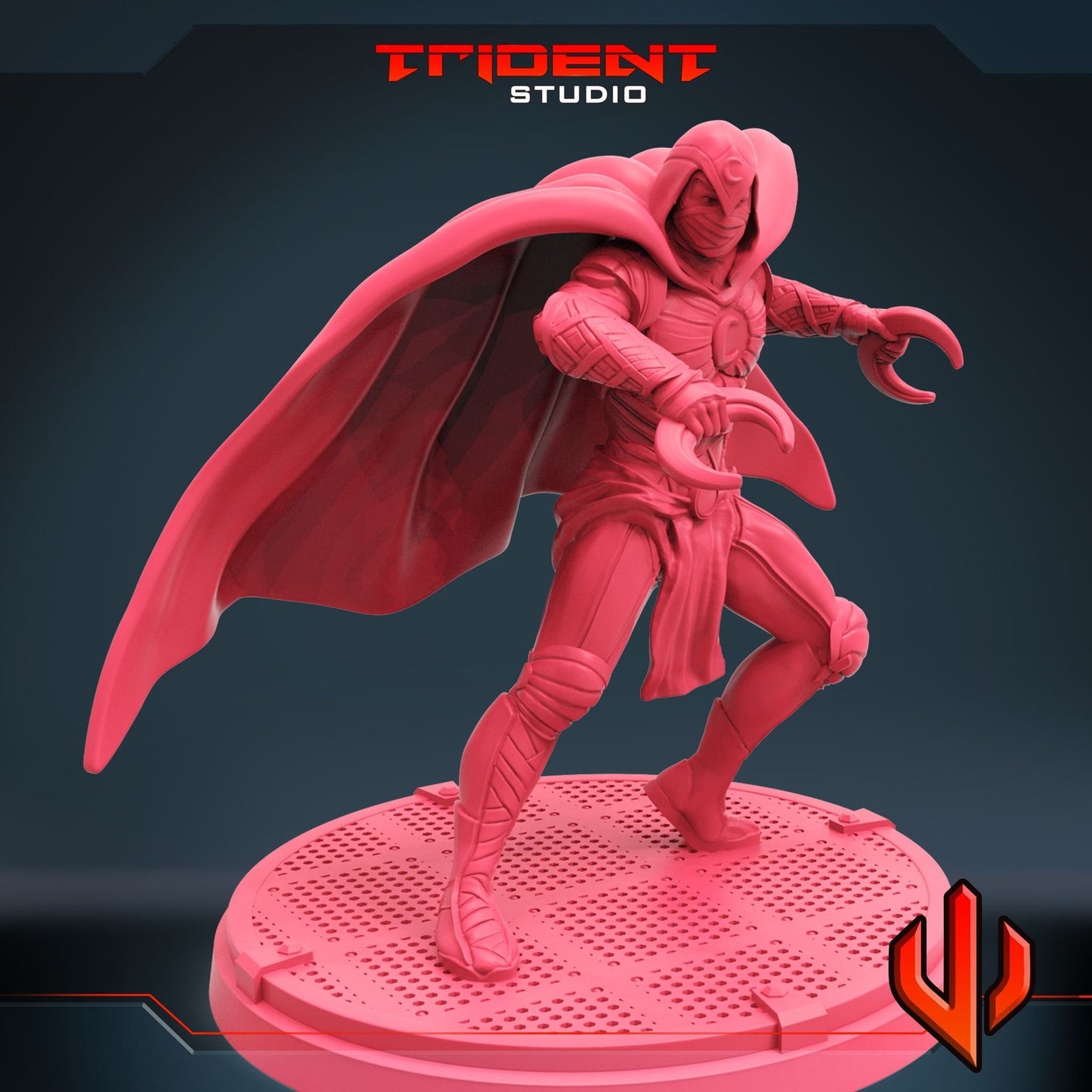 Bad Moon Rising B - 40mm  Miniature | Crisis Protocol Proxy | Trident
