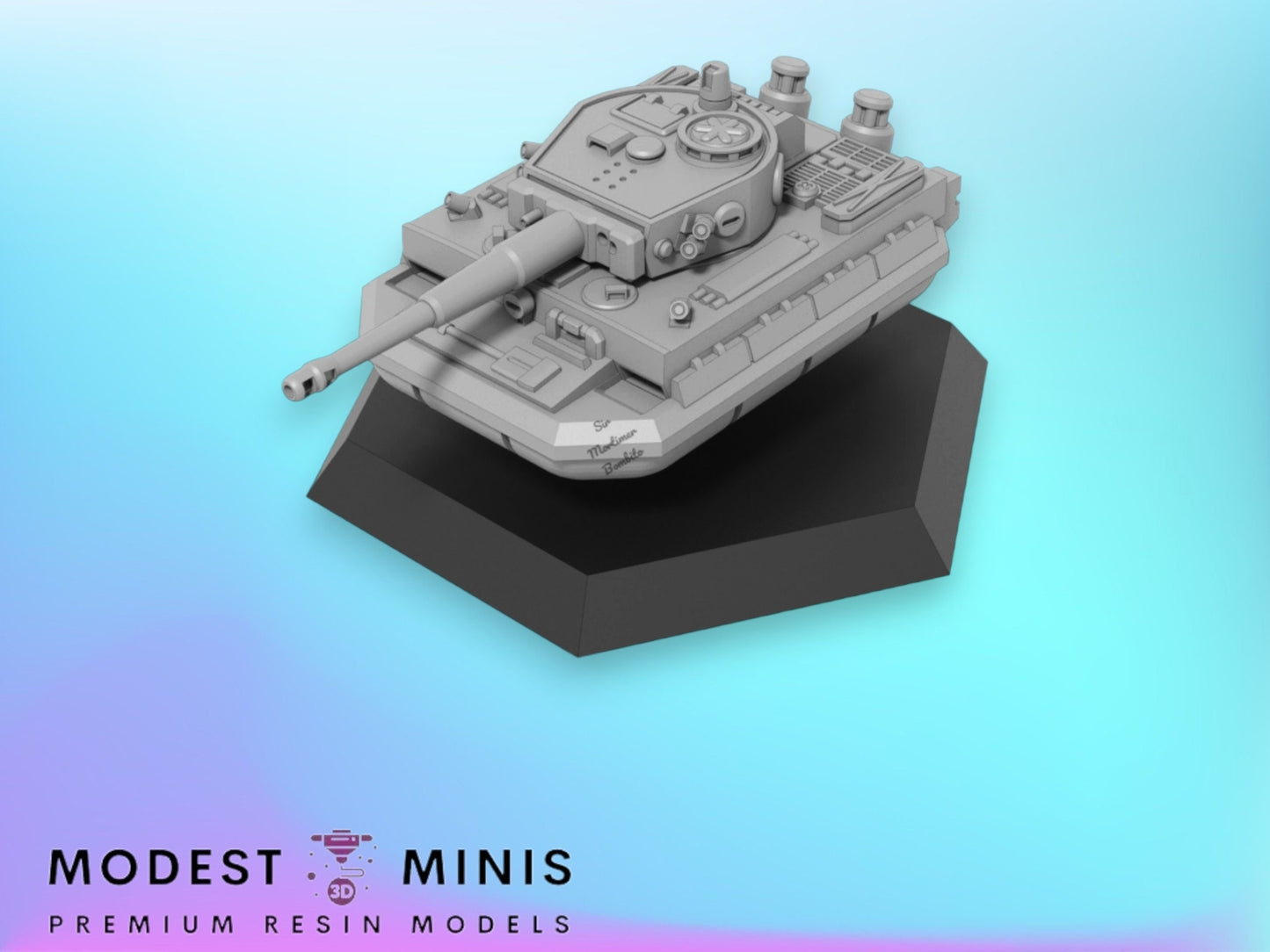Tigor Heavy Hover Tank | 1:265 | 6mm Battletech Scale | Mecha | Sir Mortimer
