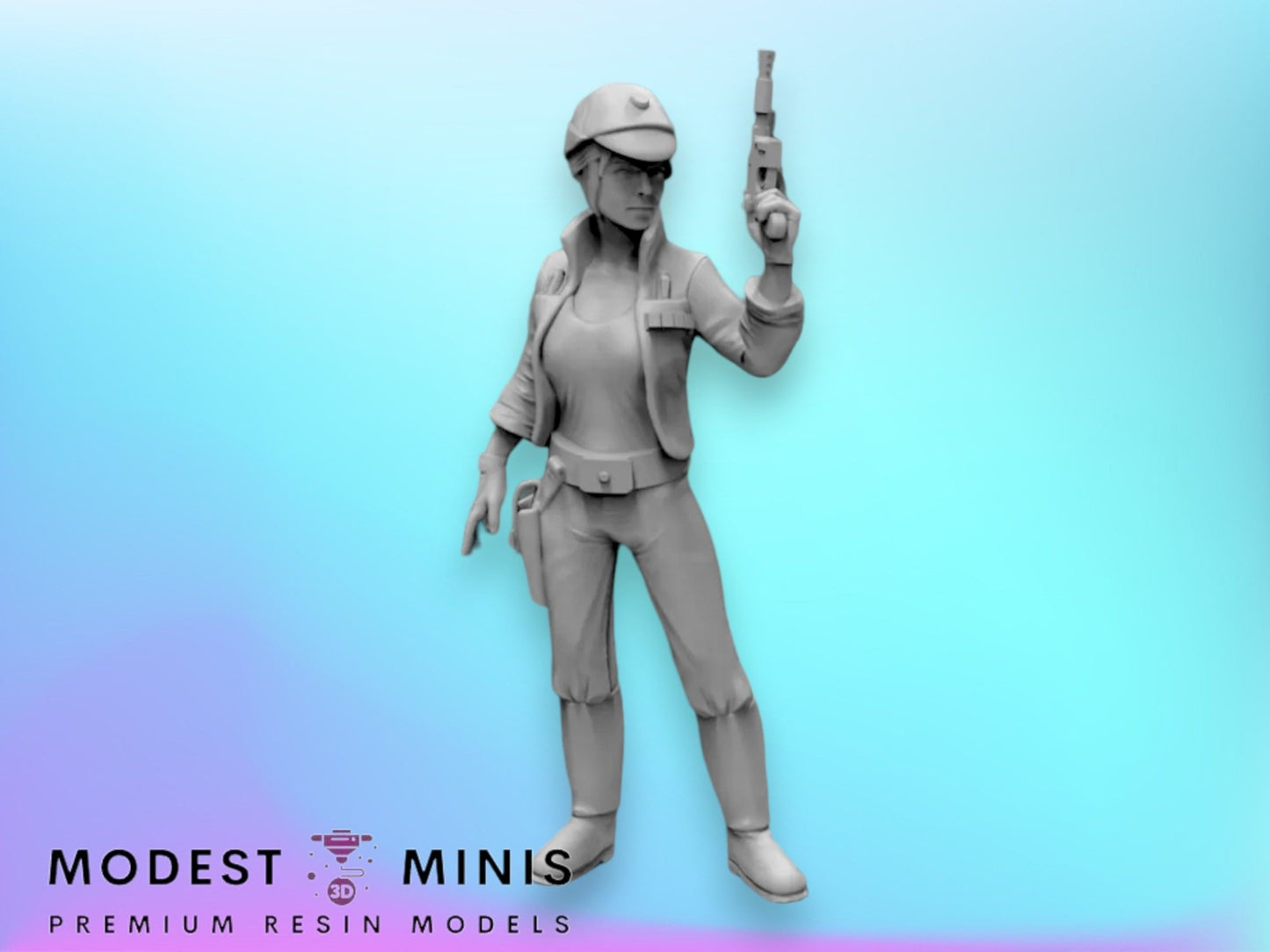 Authority Juno - 28mm - 40mm Scale | DnD | Star Wars Legion Mini