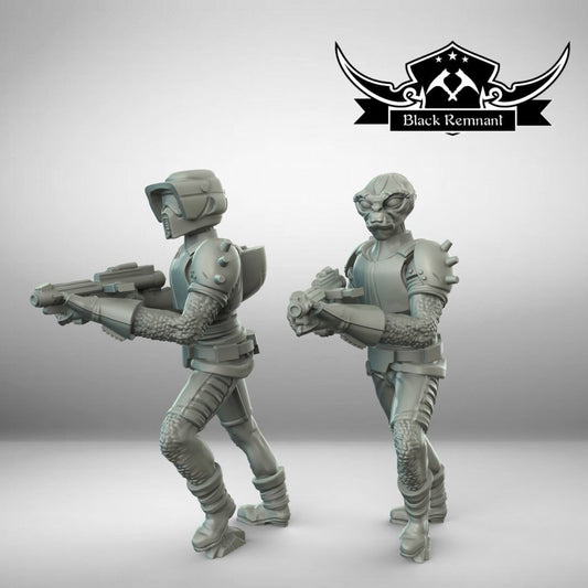 Scout Lizard Pirate - 28mm - 40mm Scale | Star Wars Legion Mini