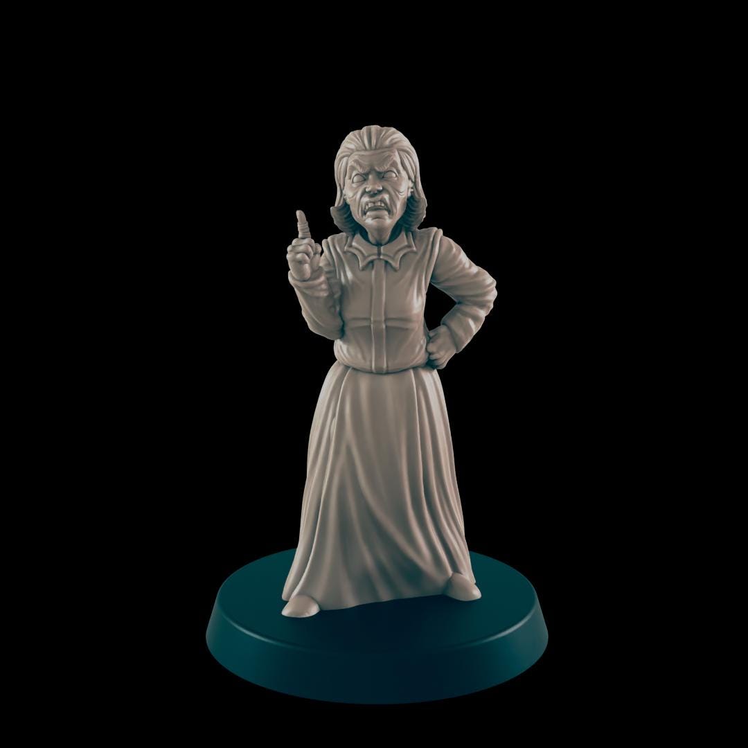 Troublemakers Set | 25mm - 100mm Scale | DnD | EC3D Fantasy Mini | Everyday Folk