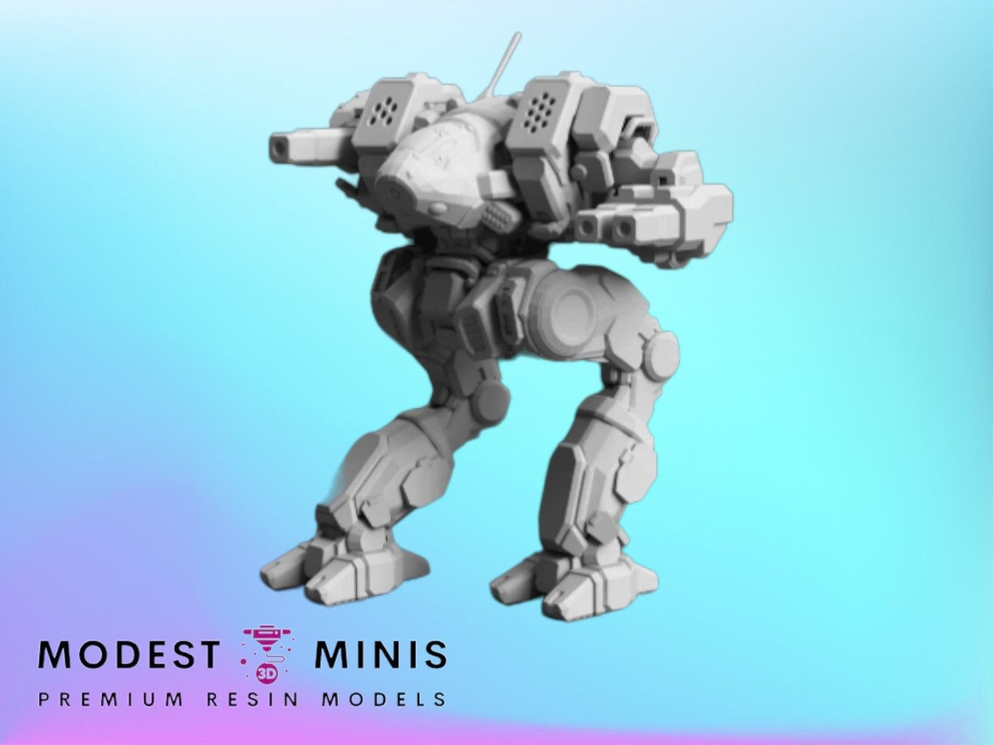 Black Lanner BKL Prime | 1:265 | 6mm Battletech Scale | Mecha | Sir Mortimer