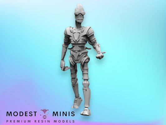 Shapeshifter Droid - 28mm - 40mm Scale | D&D | Star Wars Legion Mini