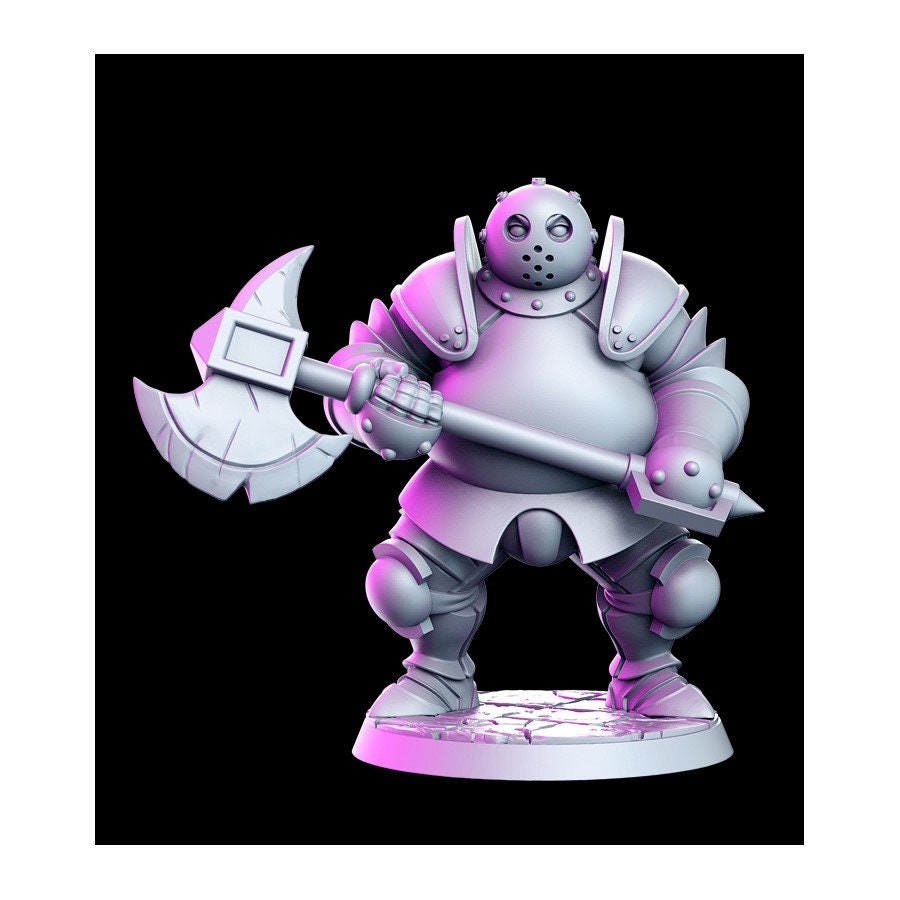 50mm Dhruun - 32mm Scale DnD Miniature | Dungeons and Dragons| Age of Darkness - RN Estudio