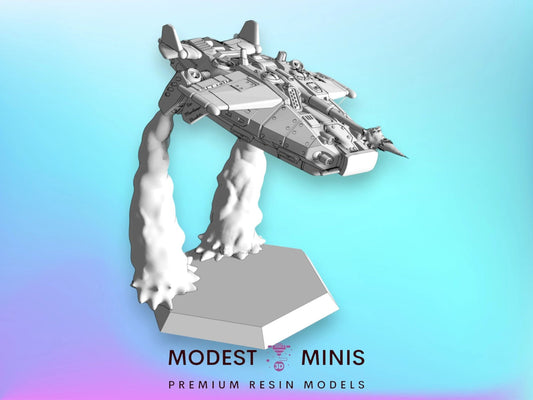 Kanga-Roo Heavy Hover Tank Jumping | 1:265 | 285 | 6mm Battletech Scale |