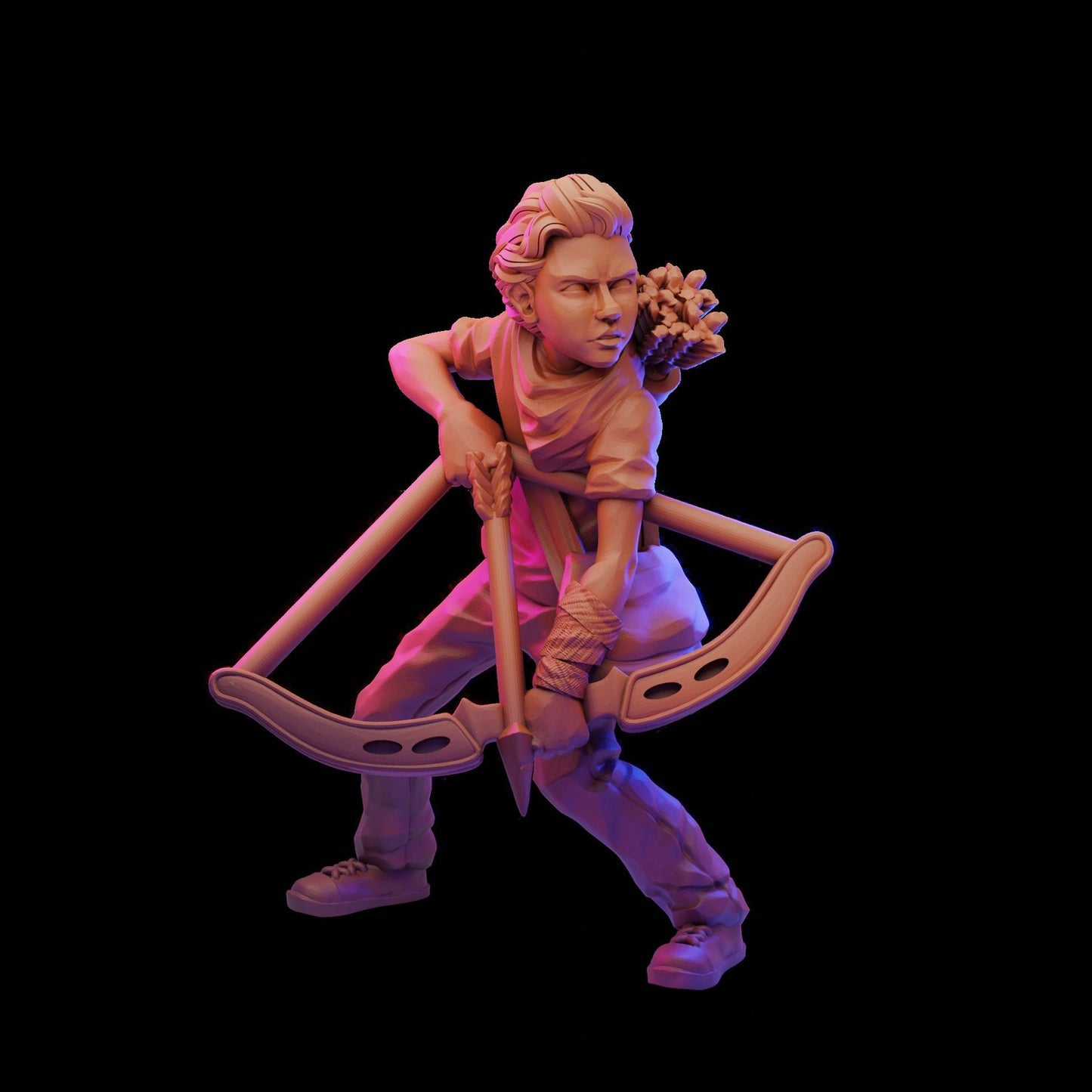 Survivor Children | 28mm - 100mm Scale Resin Mini | Zombicide | Vaultz
