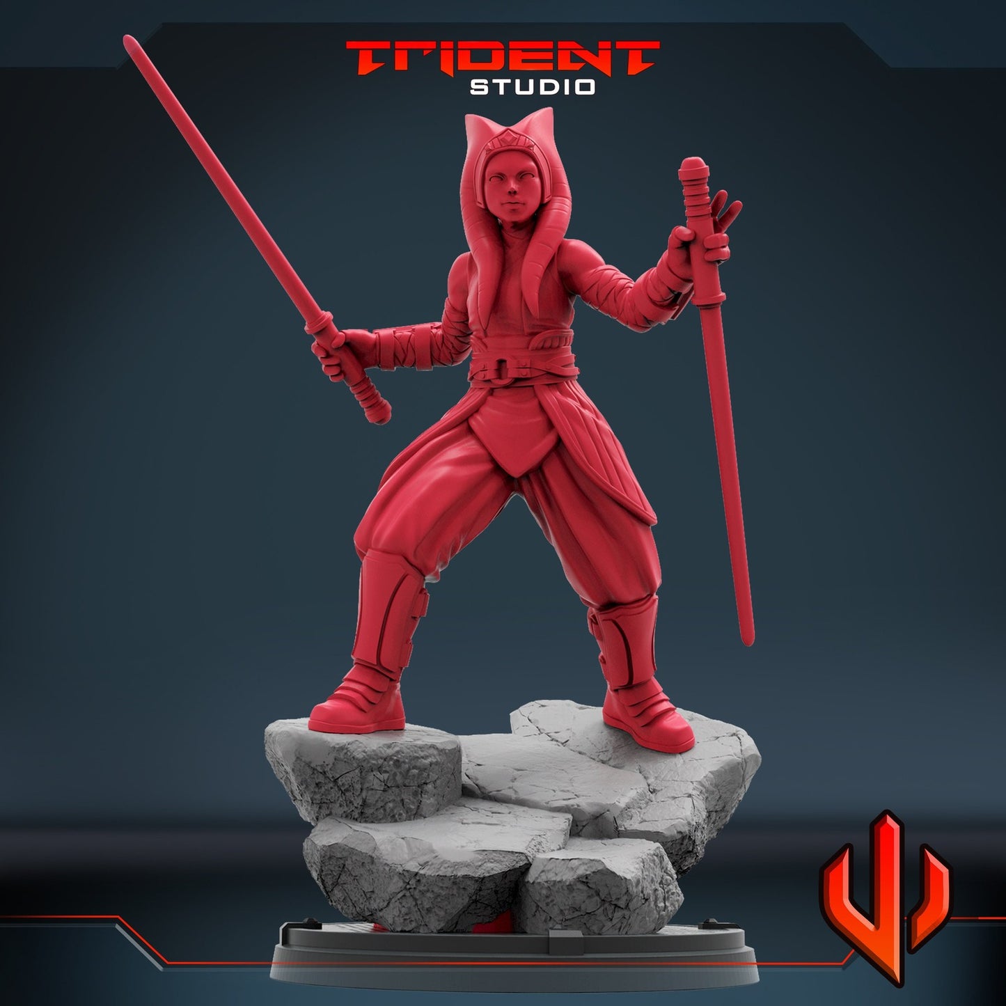 Trident Apprentice of the Chosen - 28mm - 40mm Scale | Star Wars Legion Mini