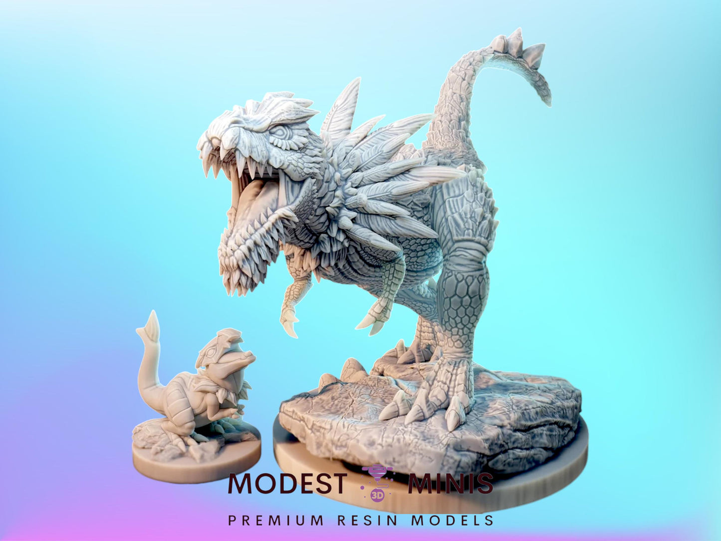 Tyrant - Resin Kaiju Minis | Dungeons and Dragons Mini | Sci Fi | Fantasy Resin