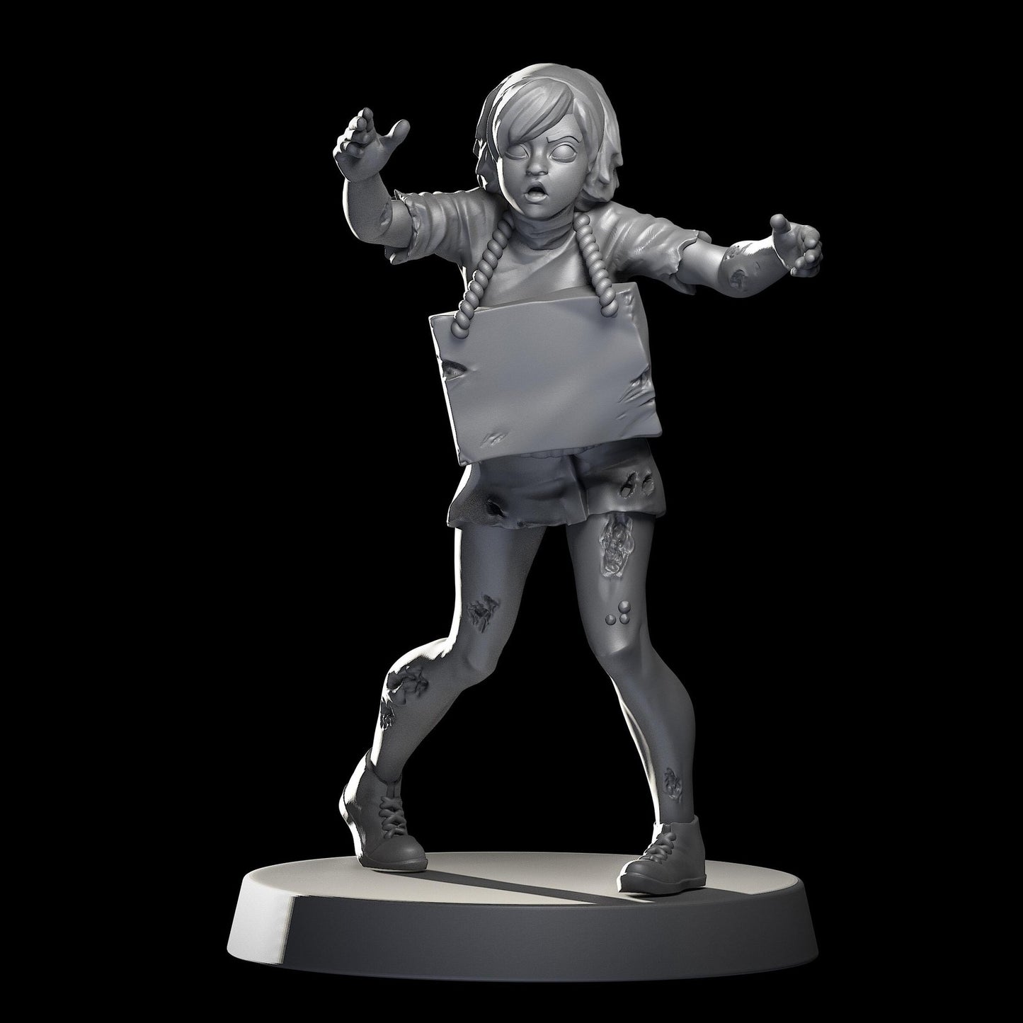 Zombie DnD Group | 28mm - 100mm Scale Resin Mini | Zombicide | Vaultz