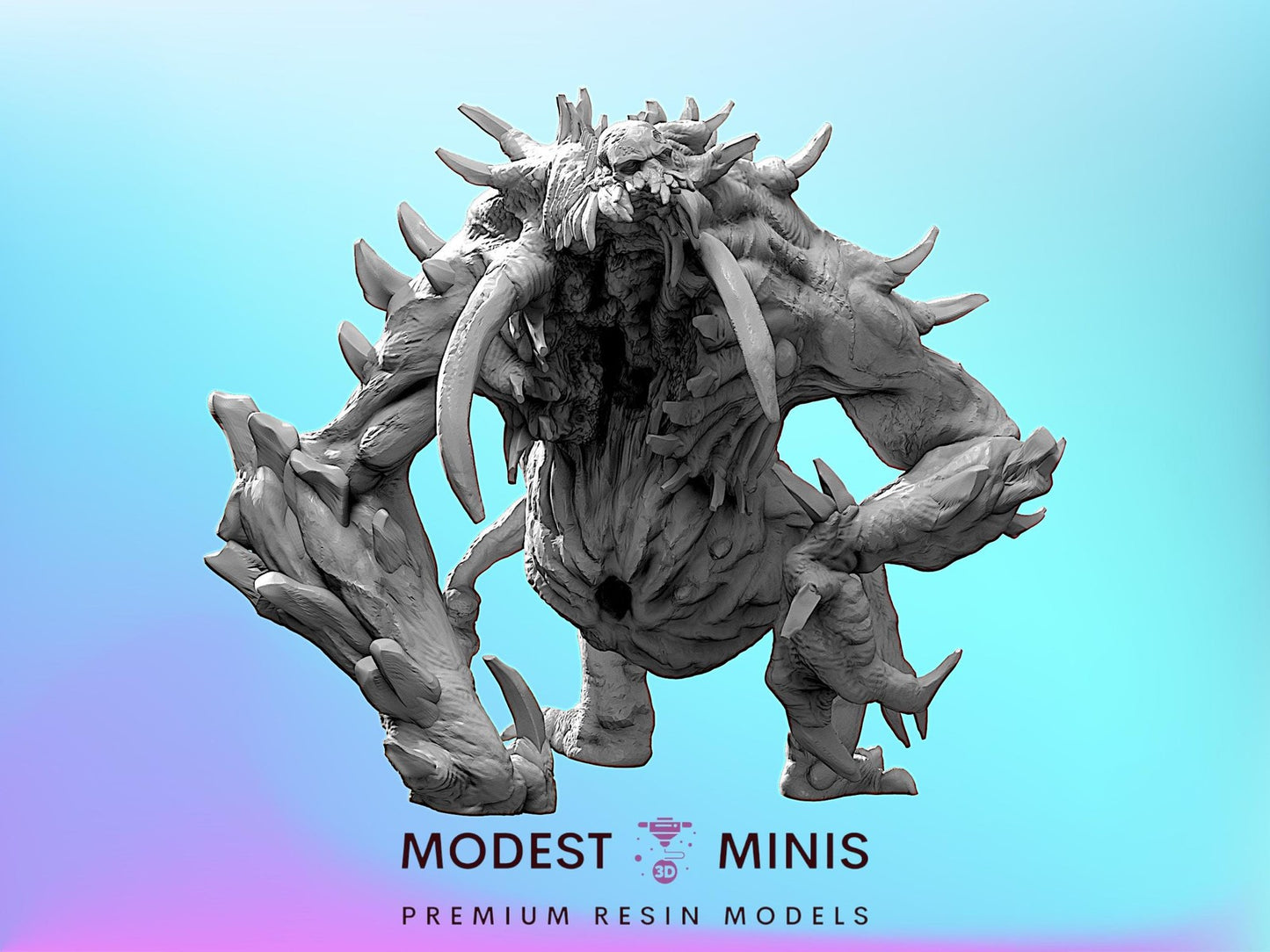 Dark Space Brawler | 28mm - 100mm Scale Resin Mini | Zombicide | Vaultz Vaultz