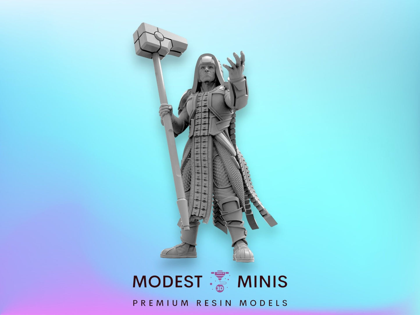 The Accuser B - 40mm  Miniature | Crisis Protocol Proxy | Trident
