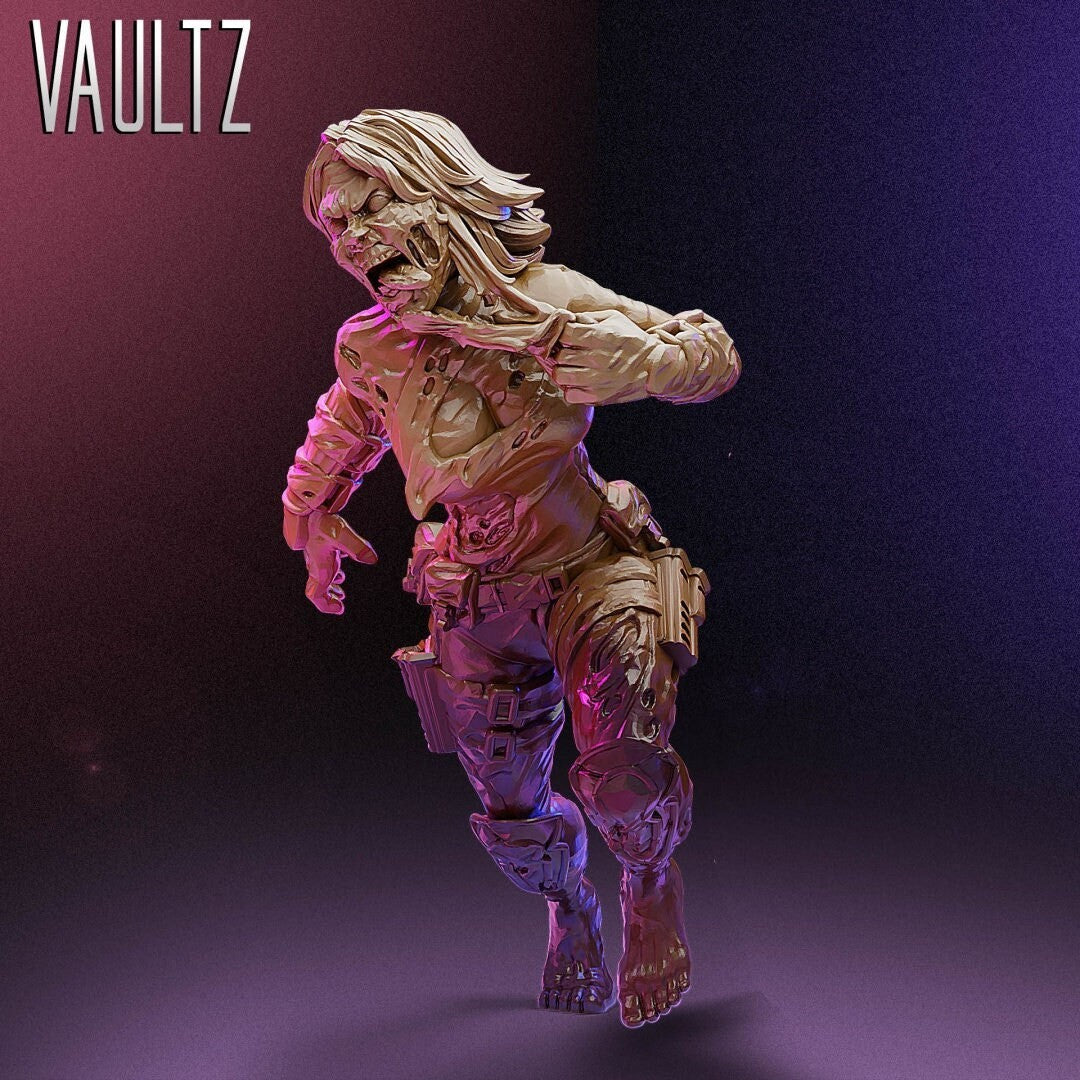 Zombie Lilith | 28mm - 100mm Scale Resin Mini | Zombicide | Vaultz