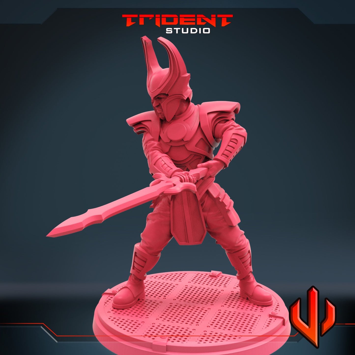 Gate Keeper B - 40mm  Miniature | Crisis Protocol Proxy | Trident